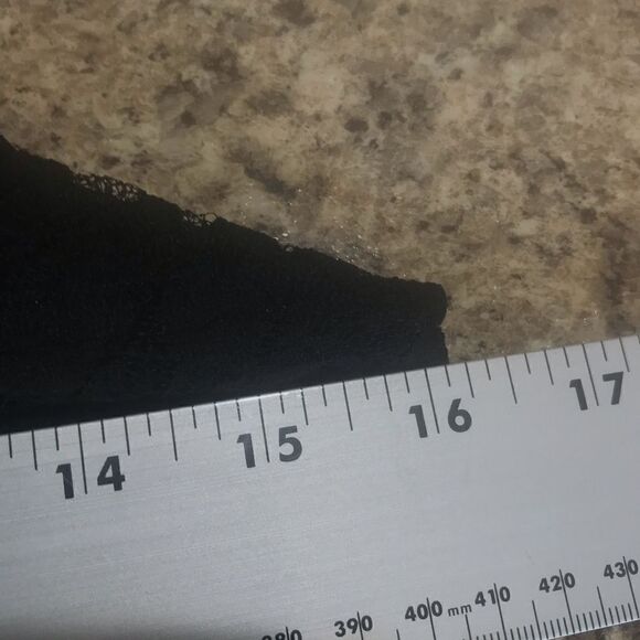 NWT self-esteem size medium black lace tank - Picture 8 of 8